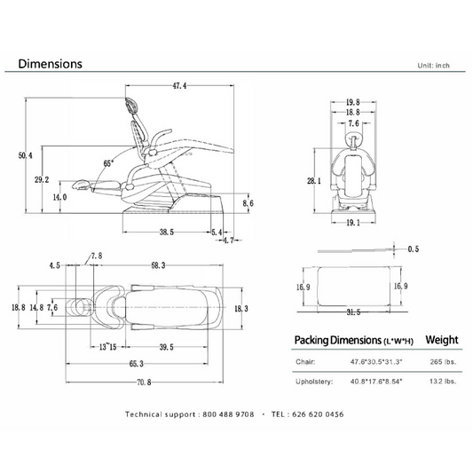 AJ17 Pediatric Chair
