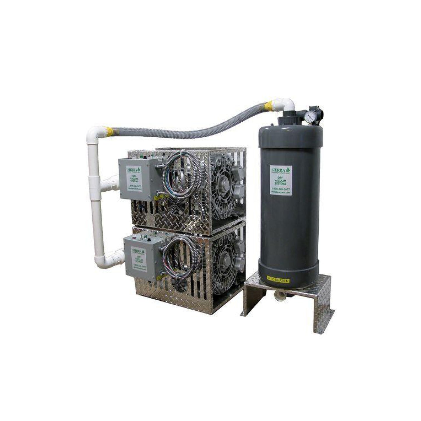 Sierra Tru Vac Dual Dry Vacuum System Model T